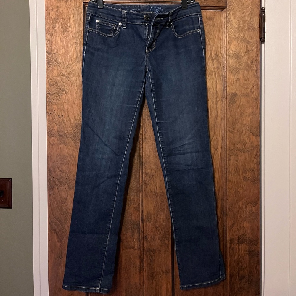 Simply straight jeans from The Limited